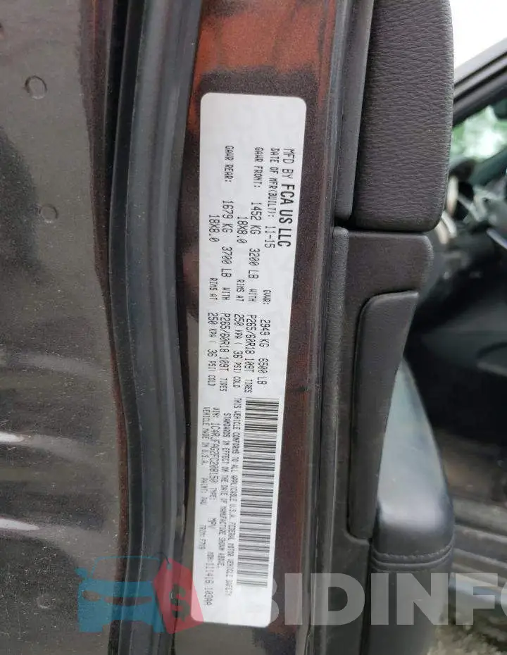1C4RJFAG2FC208150 Photo# 12