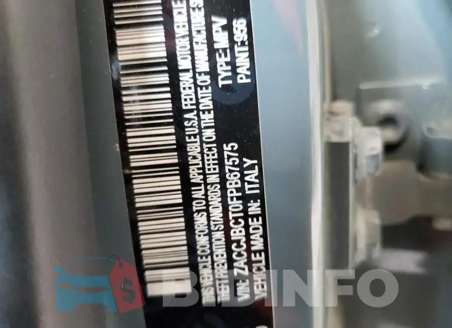 ZACCJBCT0FPB67575 Photo# 14