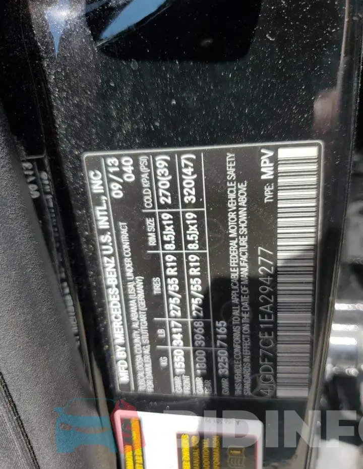 4JGDF7CE1EA294277 Photo# 12