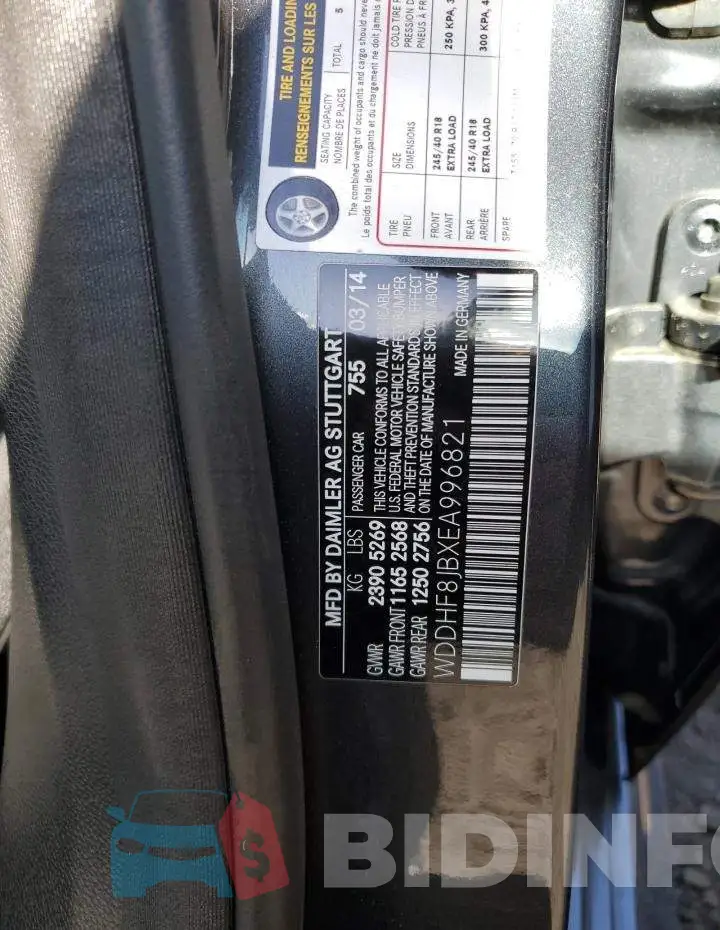 WDDHF8JBXEA996821 Photo# 12