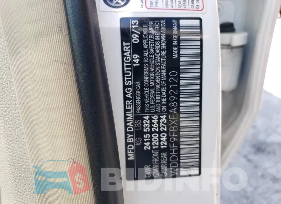 WDDHF9FBXEA892120 Photo# 12