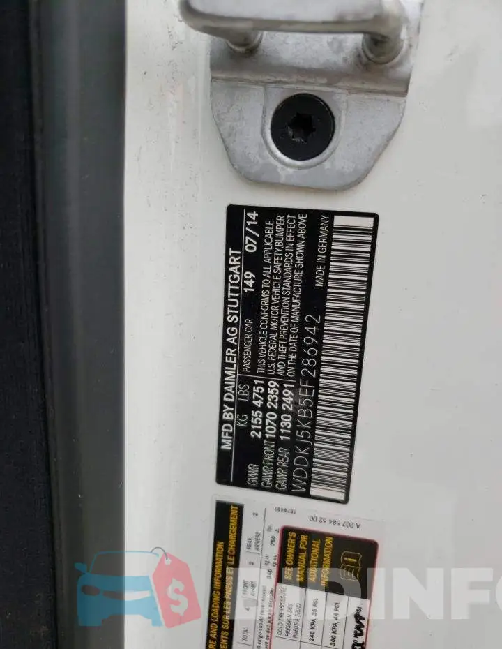 WDDKJ5KB5EF286942 Photo# 12