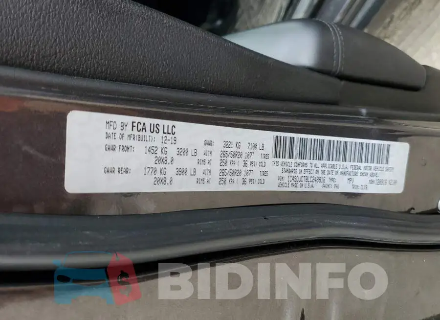 1C4SDJCT8LC248816 Photo# 13