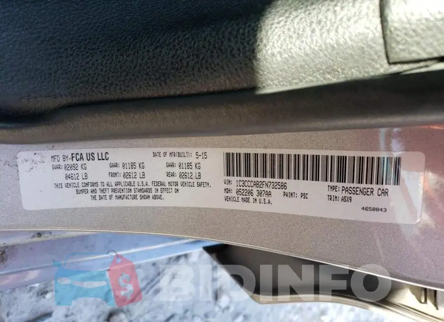 1C3CCCAB2FN732586 Photo# 12