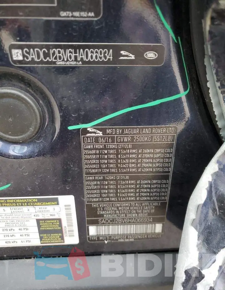 SADCJ2BV6HA066934 Photo# 12