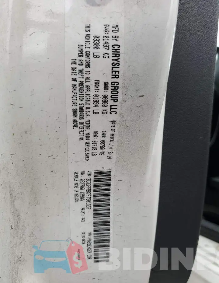 3C3CFFBR7FT501557 Photo# 12