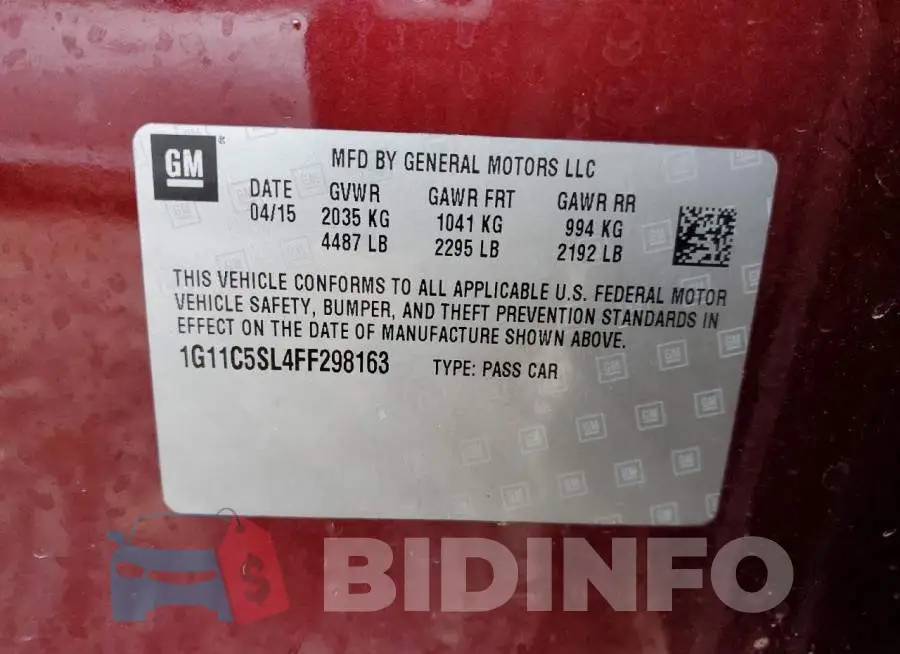 1G11C5SL4FF298163 Photo# 12
