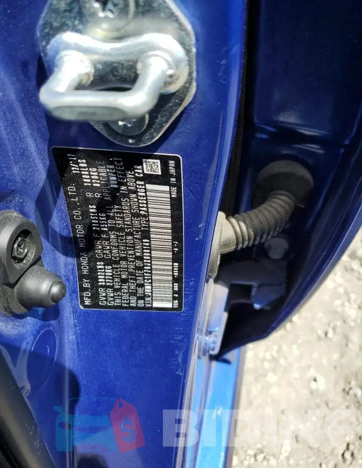 JHMFC1F76JX000149 Photo# 13