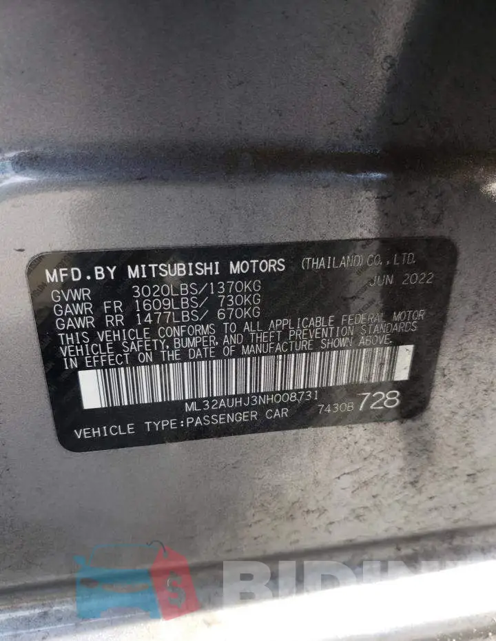 ML32AUHJ3NH008731 Photo# 12