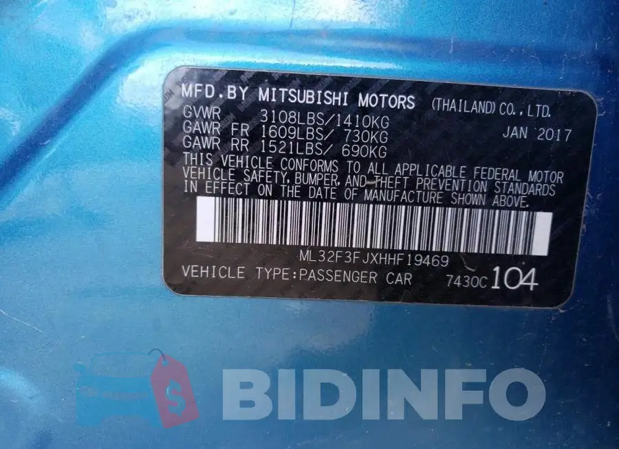 ML32F3FJXHHF19469 Photo# 13