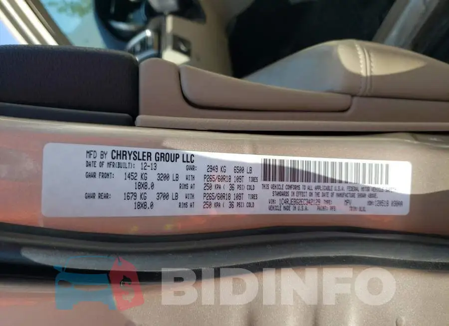 1C4RJEBG2EC342129 Photo# 13