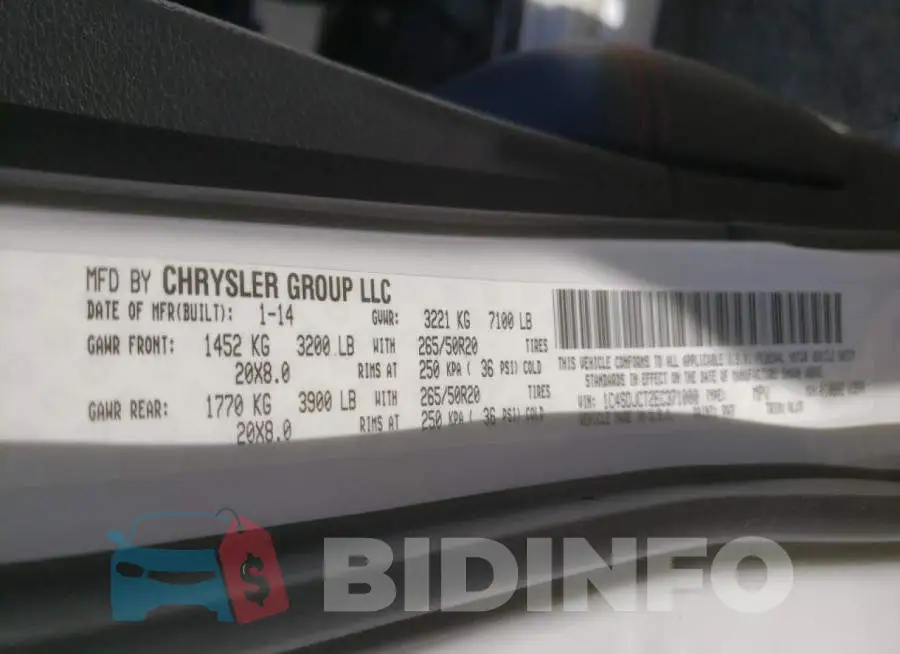 1C4SDJCT2EC371000 Photo# 13