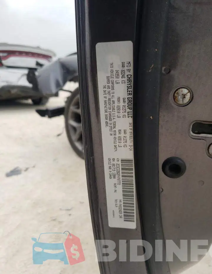 2C3CDZBG2FH707772 Photo# 12