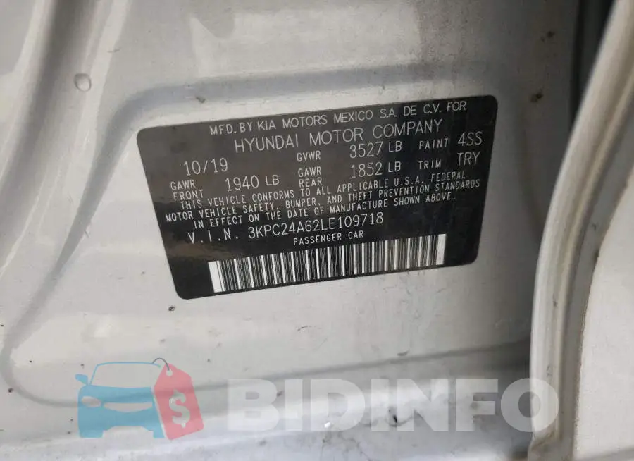 3KPC24A62LE109718 Photo# 12