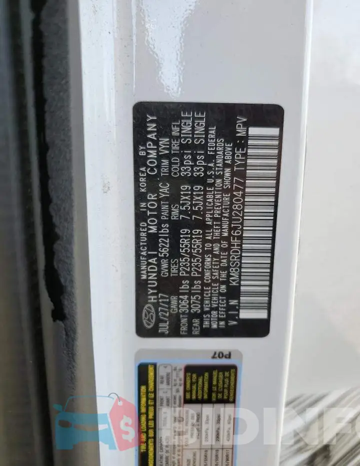KM8SRDHF6JU280477 Photo# 13