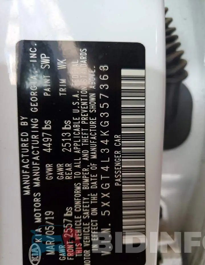 5XXGT4L34KG357363 Photo# 12