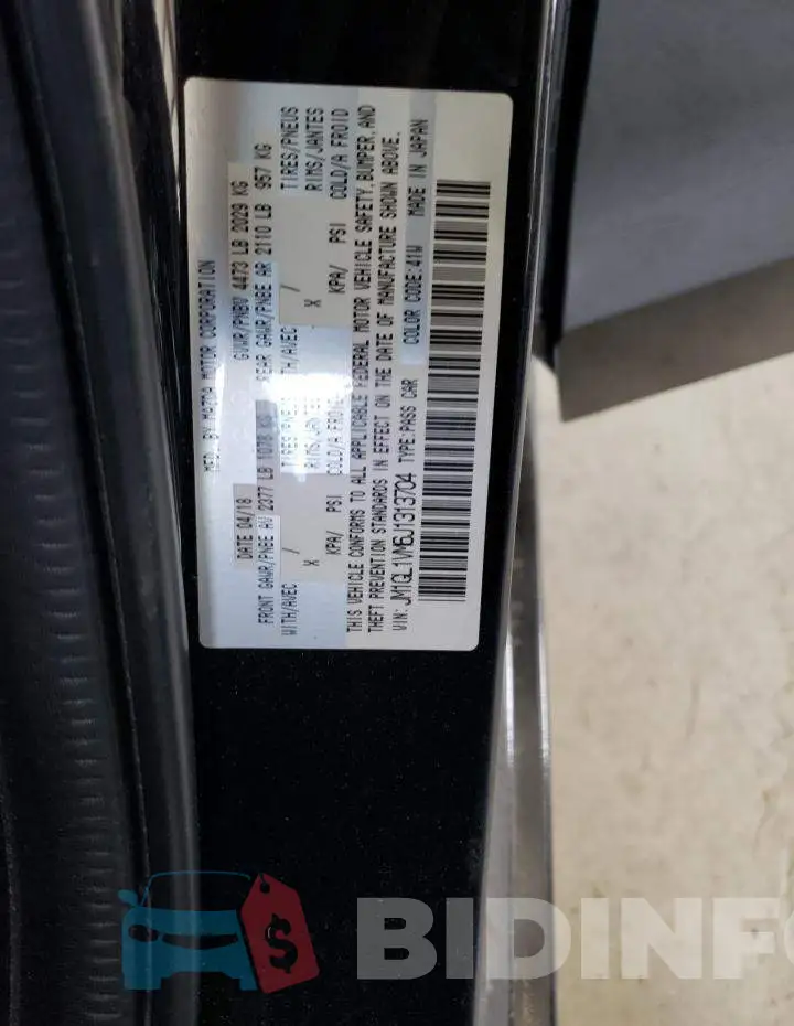 JM1GL1VM6J1313704 Photo# 12