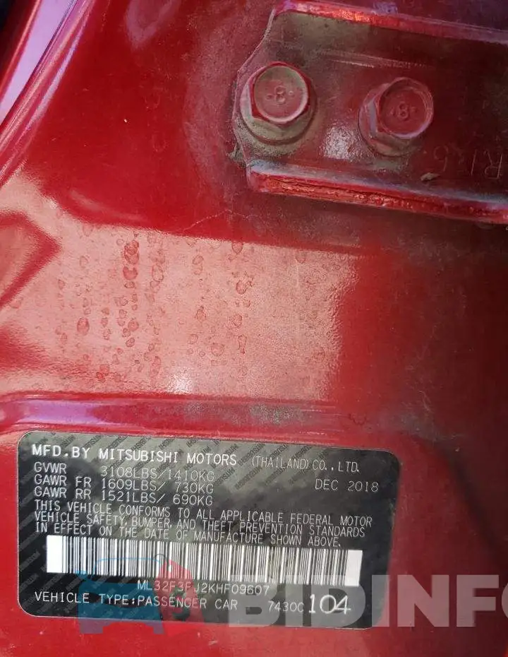 ML32F3FJ2KHF09607 Photo# 10
