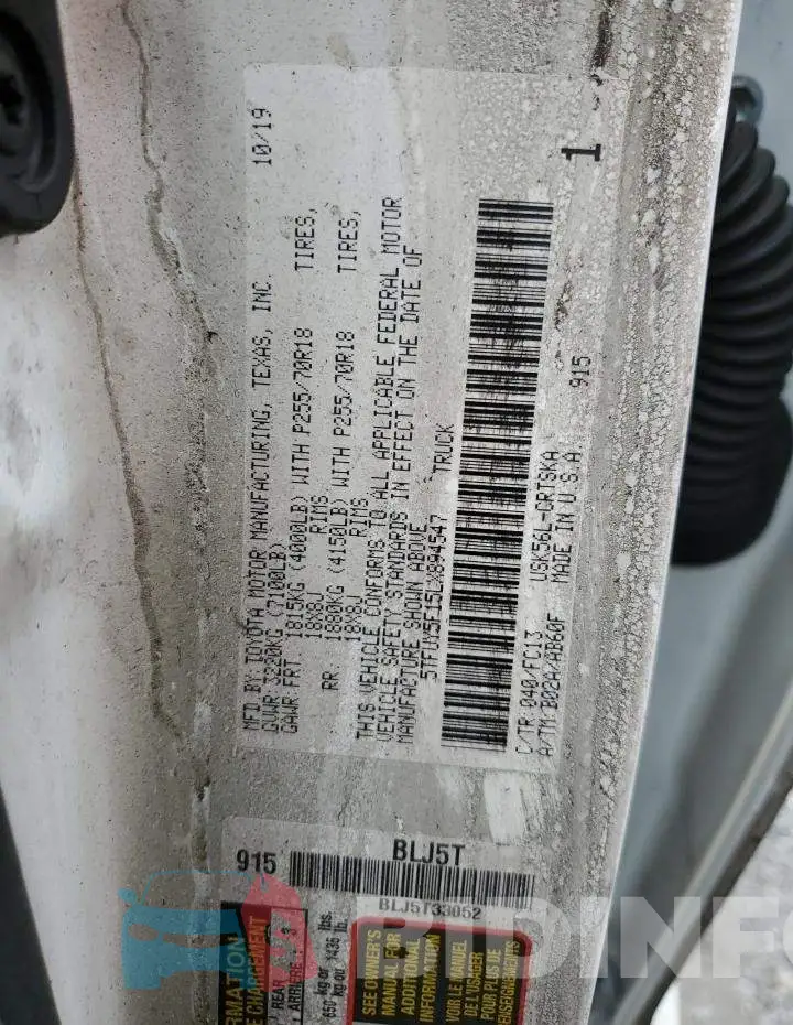 5TFUY5F15LX894547 Photo# 12