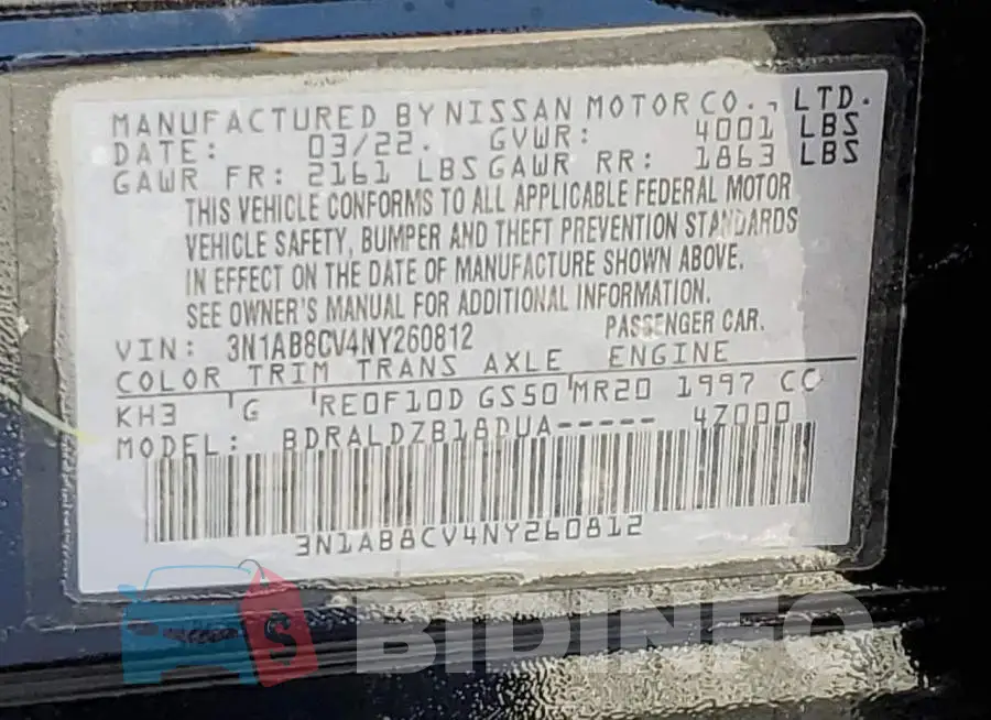 3N1AB8CV4NY260812 Photo# 13