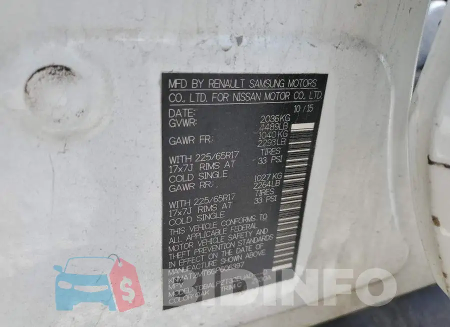 KNMAT2MT6GP606397 Photo# 13