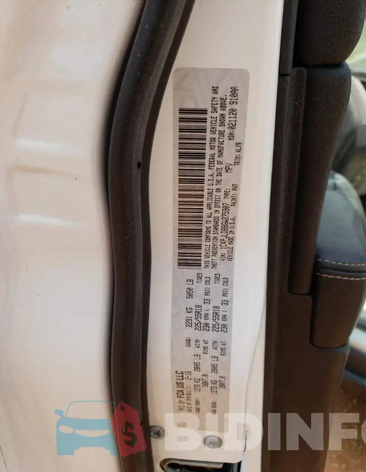 1C4PJLDB8GW275907 Photo# 12