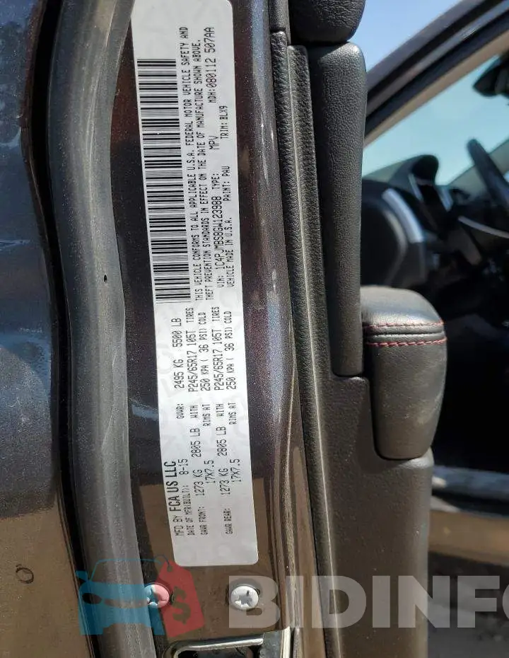 1C4PJMBS8GW123988 Photo# 12