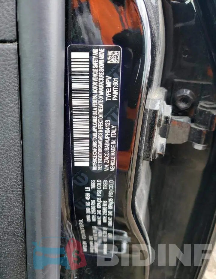 ZACCJBAB4JPH04123 Photo# 12