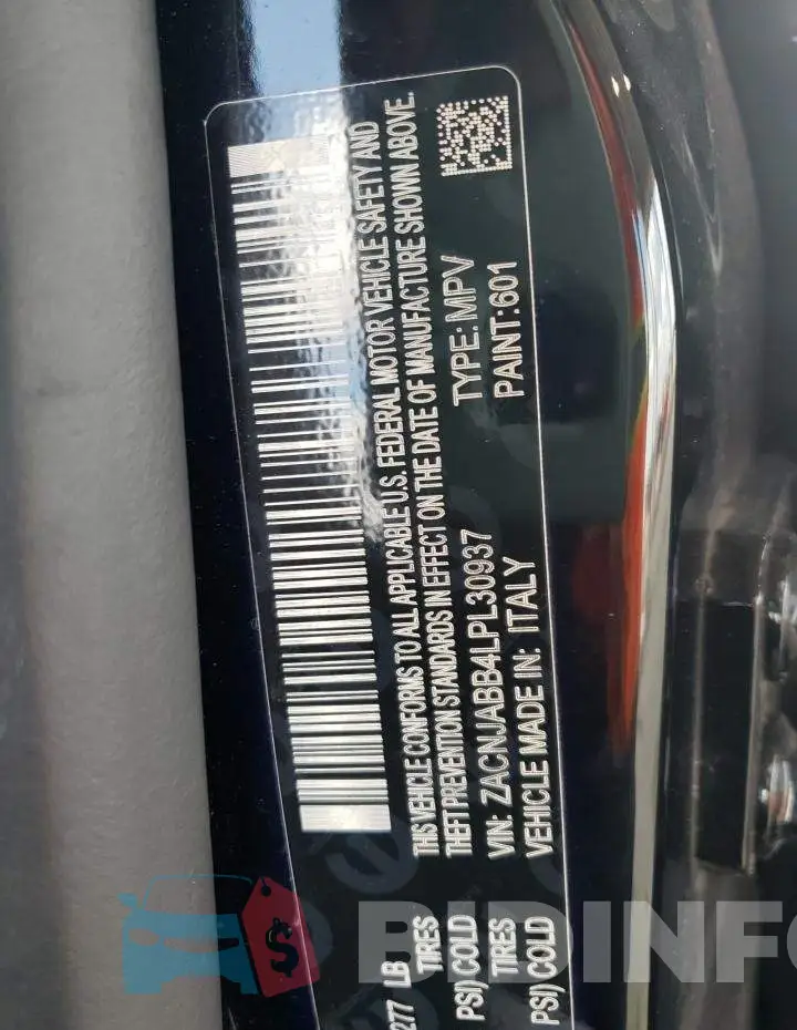 ZACNJABB4LPL30937 Photo# 13