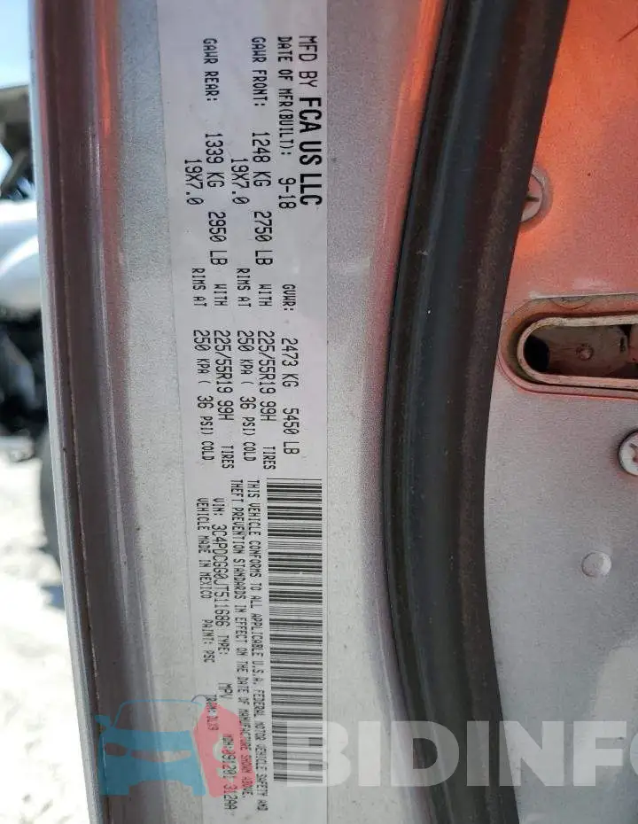 3C4PDCGG0JT511686 Photo# 14