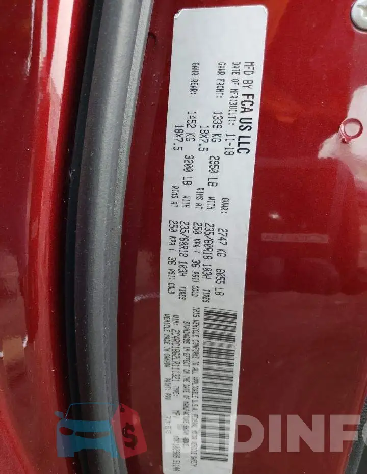 2C4RC1BG2LR111321 Photo# 12