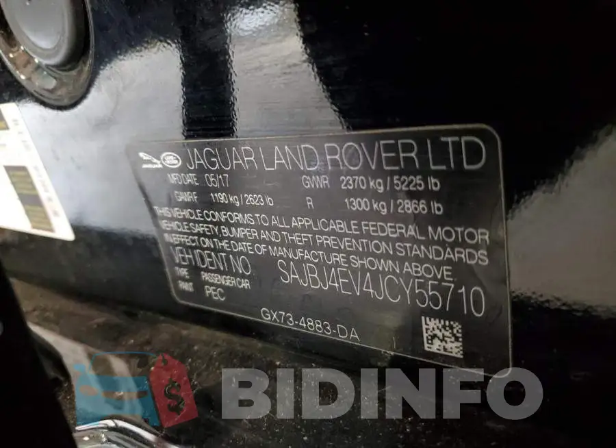SAJBJ4EV4JCY55710 Photo# 12
