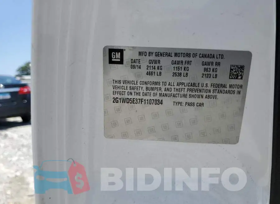 2G1WD5E37F1107034 Photo# 12