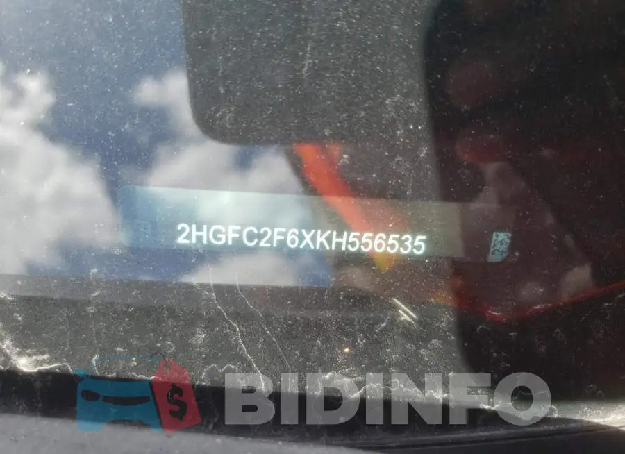 2HGFC2F6XKH556535 Photo# 12