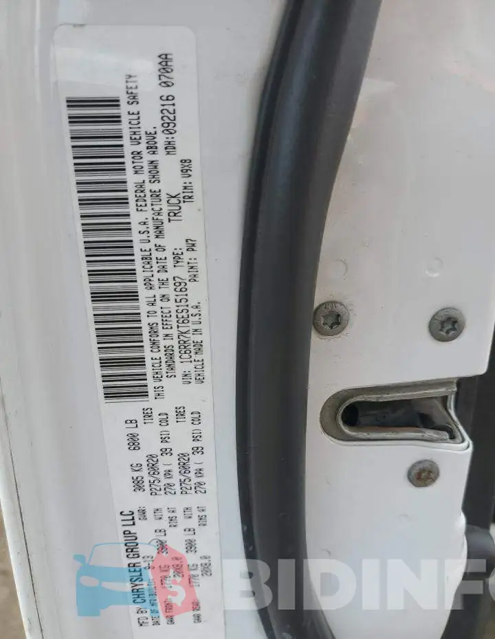 1C6RR7KT6ES151697 Photo# 12