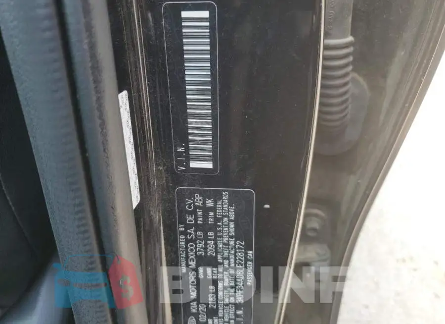 3KPF34AD8LE228172 Photo# 12