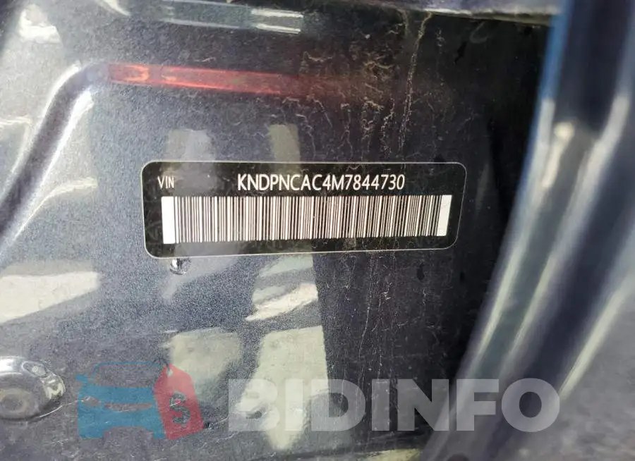 KNDPNCAC4M7844730 Photo# 13