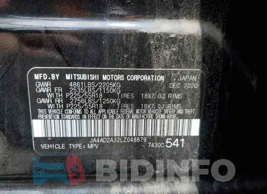 JA4AD2A32LZ048879 Photo# 13