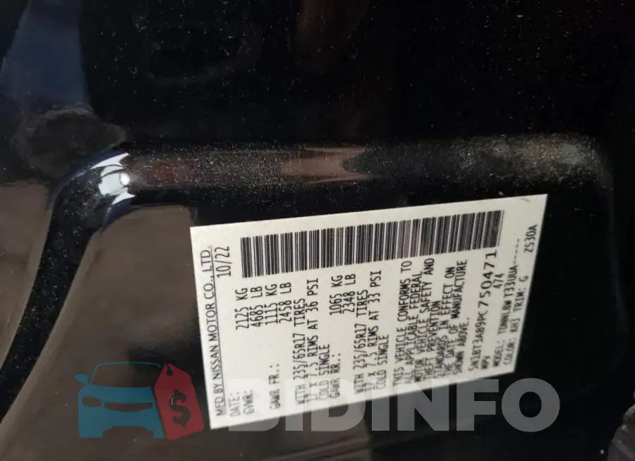 5N1BT3AB9PC750471 Photo# 12