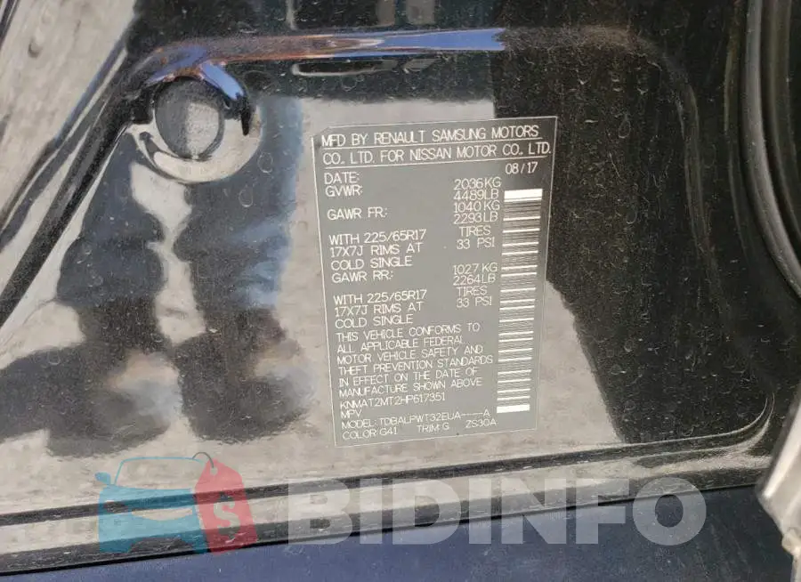 KNMAT2MT2HP617351 Photo# 14