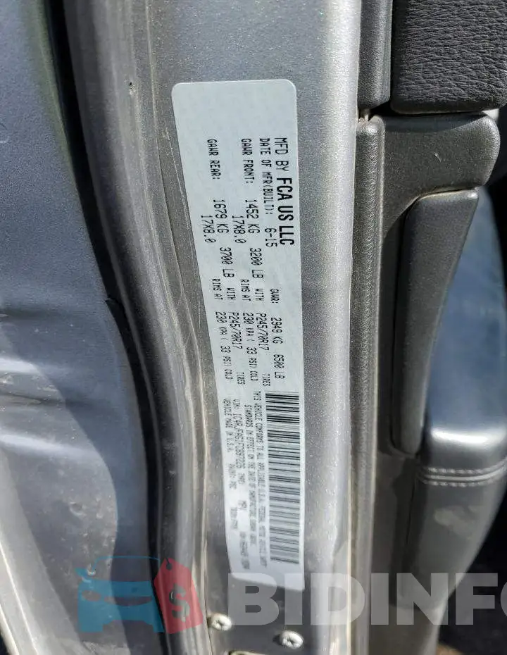 1C4RJFAG1FC897226 Photo# 13