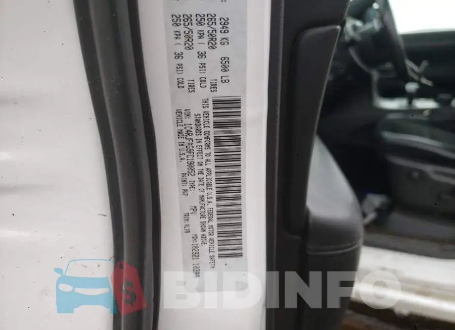 1C4RJFAG9FC190052 Photo# 12