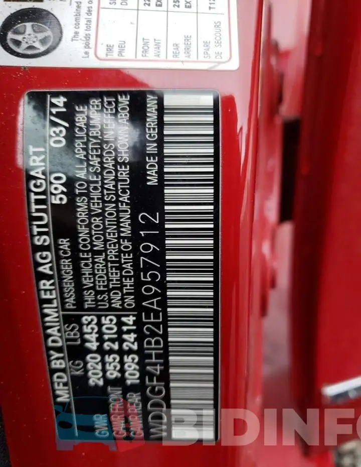 WDDGF4HB2EA957912 Photo# 12