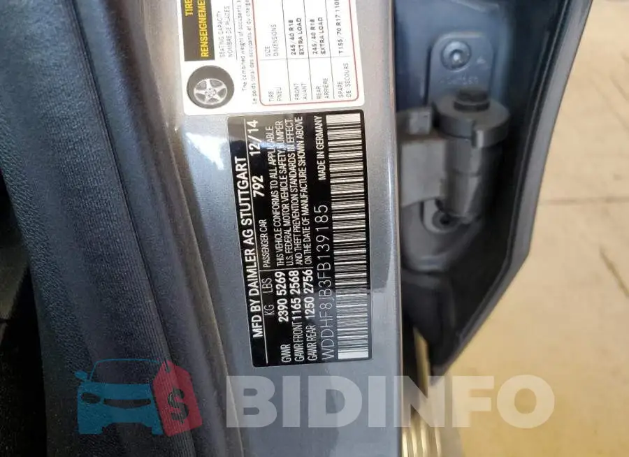 WDDHF8JB3FB139185 Photo# 13