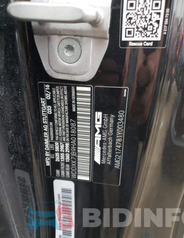 WDDXK7JB9HA018087 Photo# 13