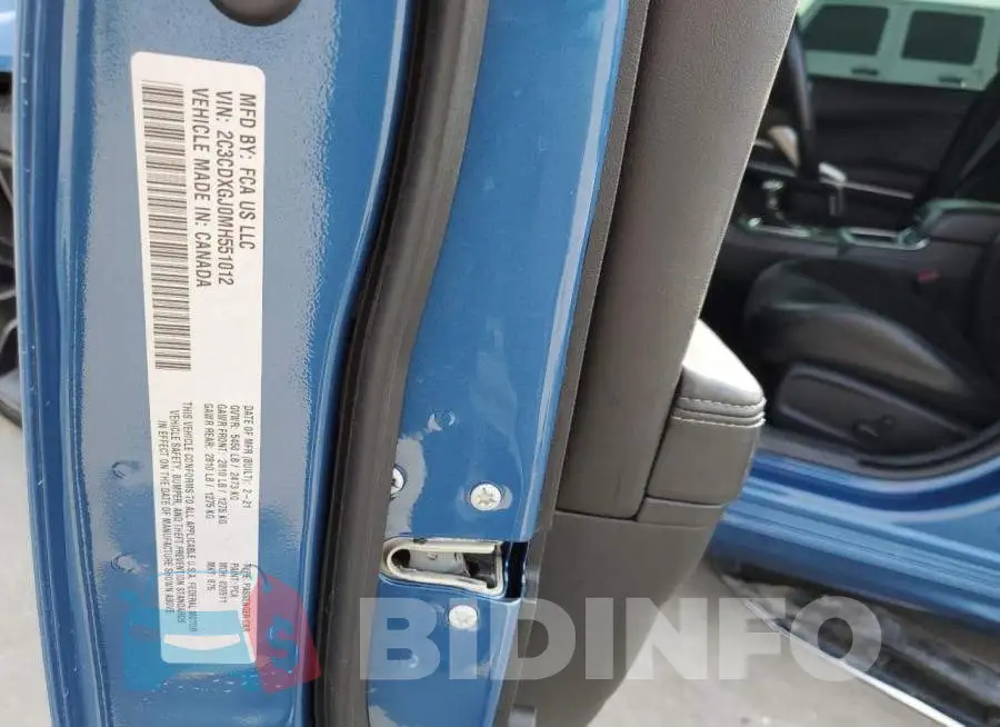 2C3CDXGJ0MH551012 Photo# 12