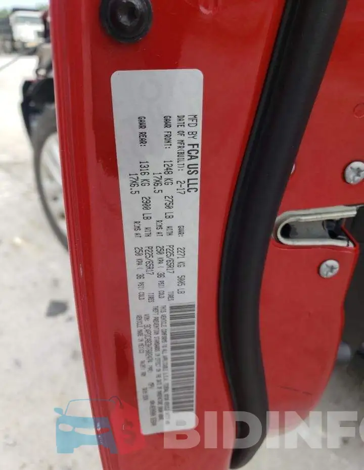 3C4PDCAB3HT602474 Photo# 13