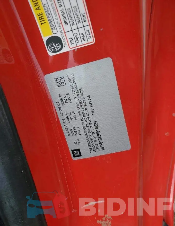 1G1FB1RX6H0148684 Photo# 12