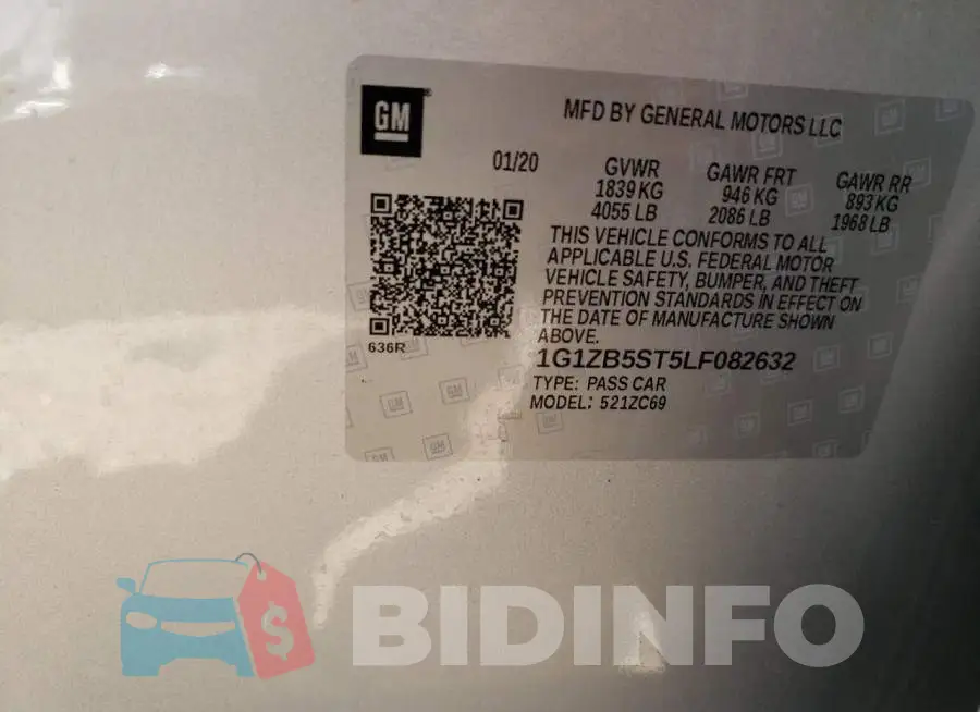 1G1ZB5ST5LF082632 Photo# 12