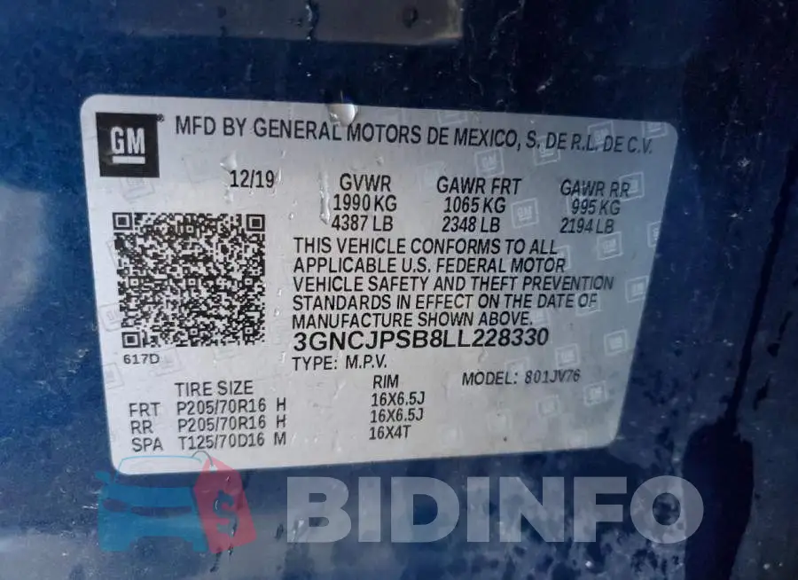 3GNCJPSB8LL228330 Photo# 13
